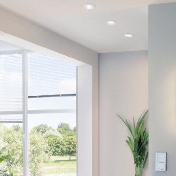 Eglo - Iluminación LED empotrada de techo 1xGU10-LED/5W/230V