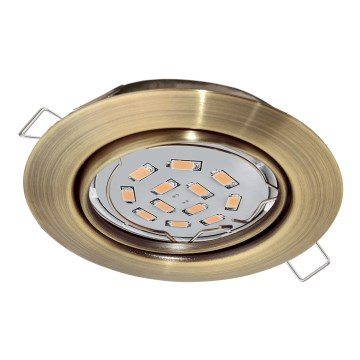 Eglo - Iluminación LED empotrada de techo 1xGU10-LED/5W/230V