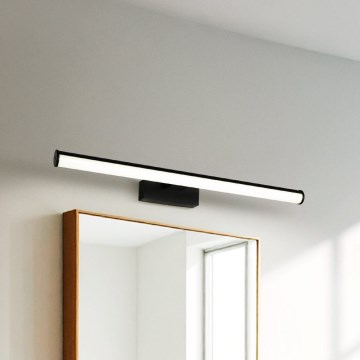 Eglo - Iluminación LED para espejo de baño LED/11W/230V 60 cm IP44 negro