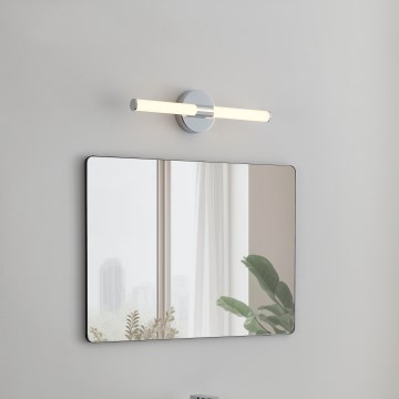 Eglo - Iluminación LED para espejo de baño LED/7,5W/230V 3000/4000/6500K 45 cm IP44 cromo brillante