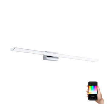 Eglo - Iluminación LED RGBW regulable para espejo de baño 21,5W/230V IP44 ZigBee