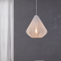Eglo - Lámpara colgante 1xE27/40W/230V diá. 33,5 cm blanco