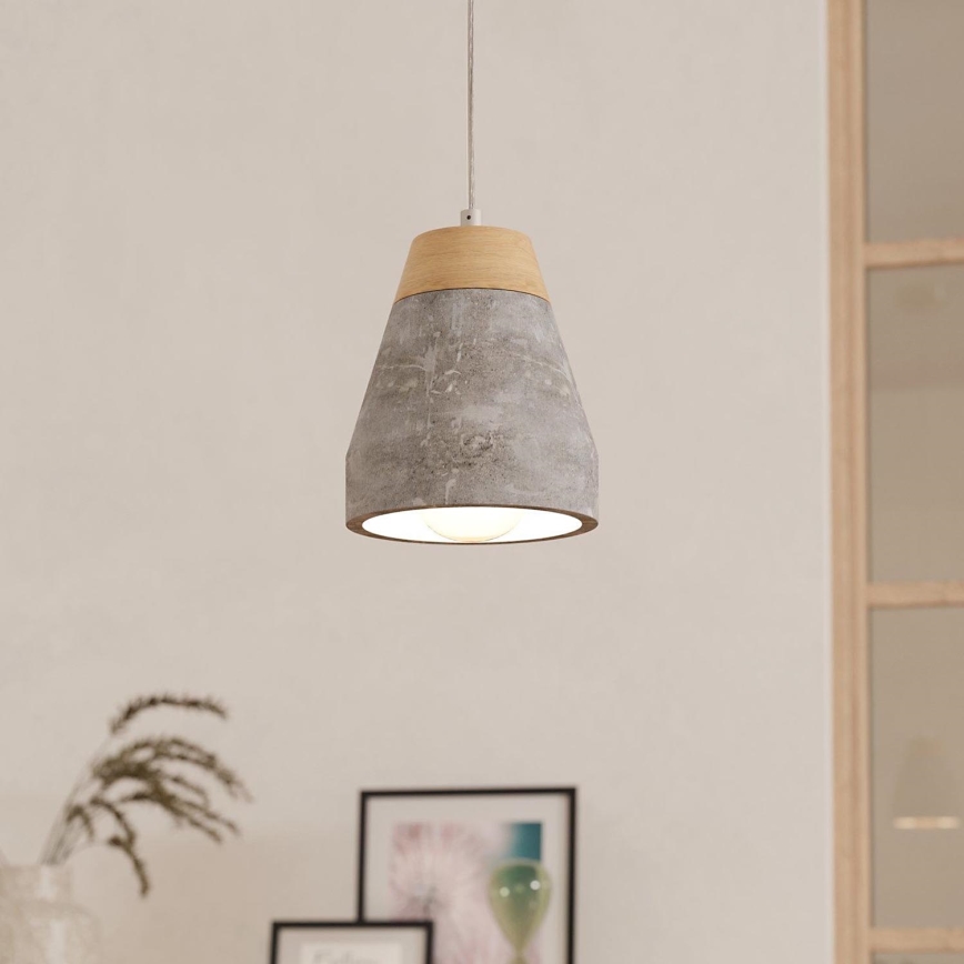 Eglo - Lámpara colgante 1xE27/60W/230V