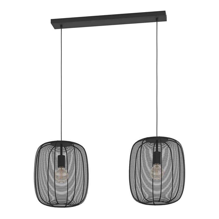 Eglo - Lámpara colgante 2xE27/40W/230V
