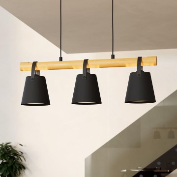 Eglo - Lámpara colgante 3xE27/10W/230V