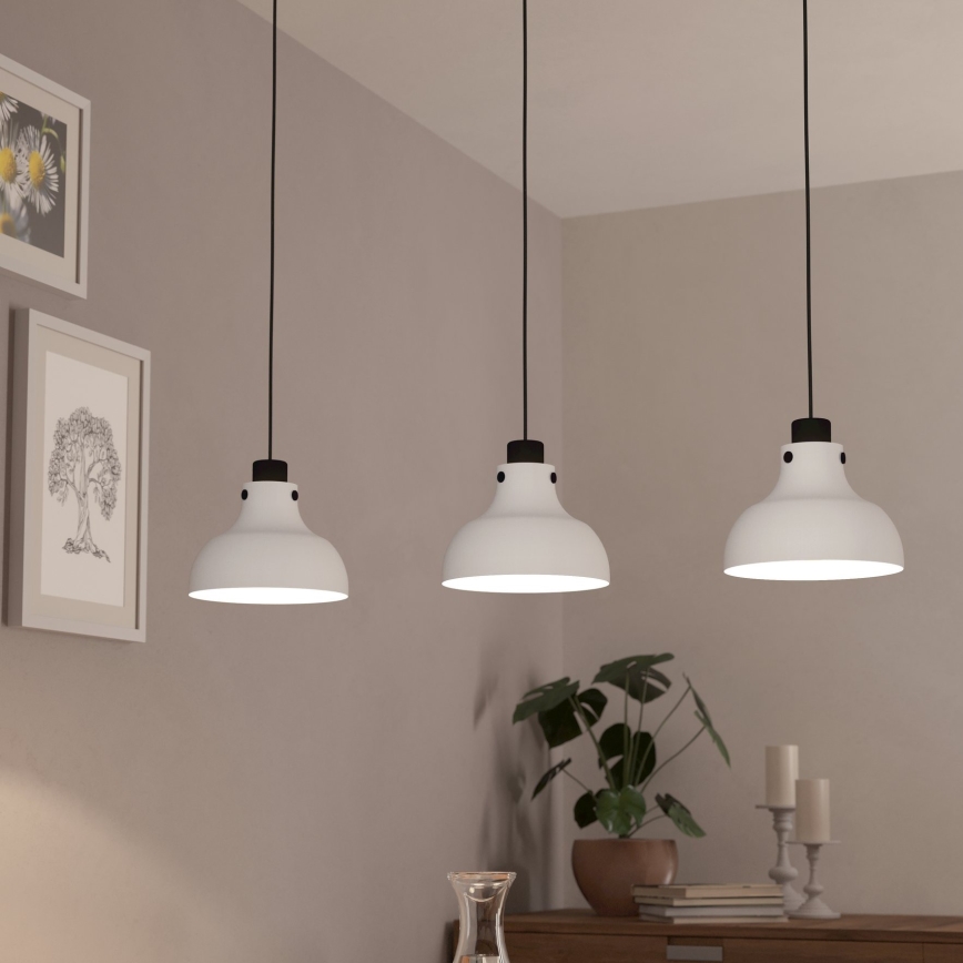 Eglo - Lámpara colgante 3xE27/40W/230V
