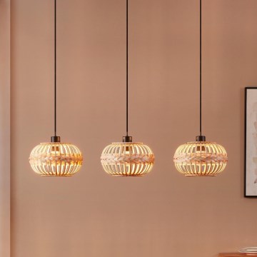 Eglo - Lámpara colgante 3xE27/40W/230V