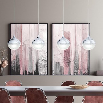 Eglo - Lámpara colgante 4xE14/25W/230V