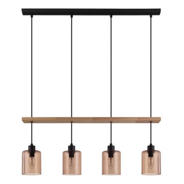 Eglo - Lámpara colgante 4xE14/40W/230V