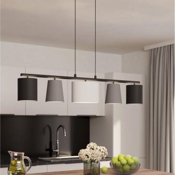 Eglo - Lámpara colgante 5xE14/25W/230V