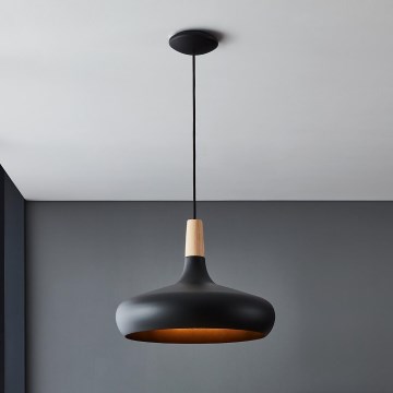 Eglo - Lámpara colgante con cable 1xE27/40W/230V diámetro 40 cm