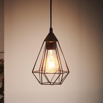 Eglo - Lámpara colgante con cable 1xE27/60W/230V