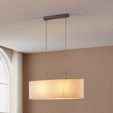Eglo - Lámpara colgante con cable 2xE27/60W/230V