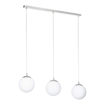 Eglo - Lámpara colgante con cable 3xE27/40W/230V