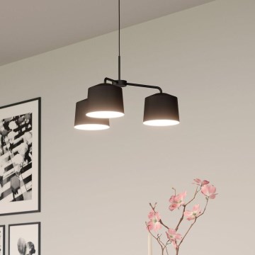 Eglo - Lámpara colgante con cable 3xE27/40W/230V