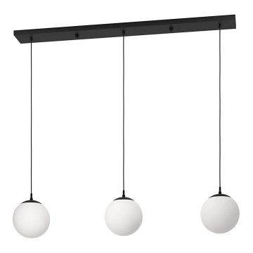 Eglo - Lámpara colgante con cable 3xE27/40W/230V
