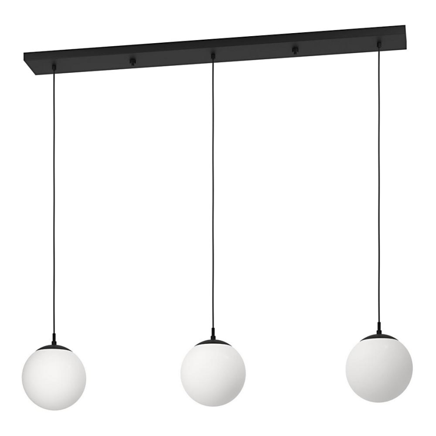 Eglo - Lámpara colgante con cable 3xE27/40W/230V