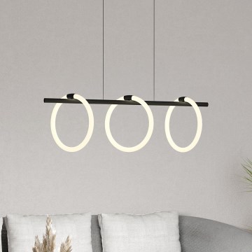 Eglo - Lámpara colgante LED con cable 3xLED/9W/230V