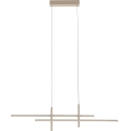Eglo - Lámpara colgante LED con cable LED/20W/230V beige