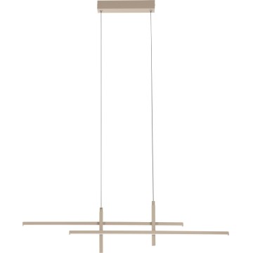 Eglo - Lámpara colgante LED con cable LED/20W/230V beige