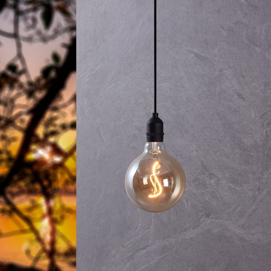 Eglo - Lámpara colgante LED de exterior LED/0,06W/6V 4xAA IP44 beige