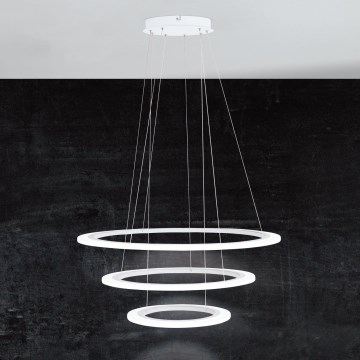 Eglo - Lámpara colgante LED regulable con cable LED/45W/230V + LED/33W + LED/19,5W