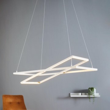 Eglo - Lámpara colgante LED regulable LED/16W+LED/19W