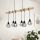 Eglo - Lámpara colgante TOWNSHEND 6xE27/60W/230V