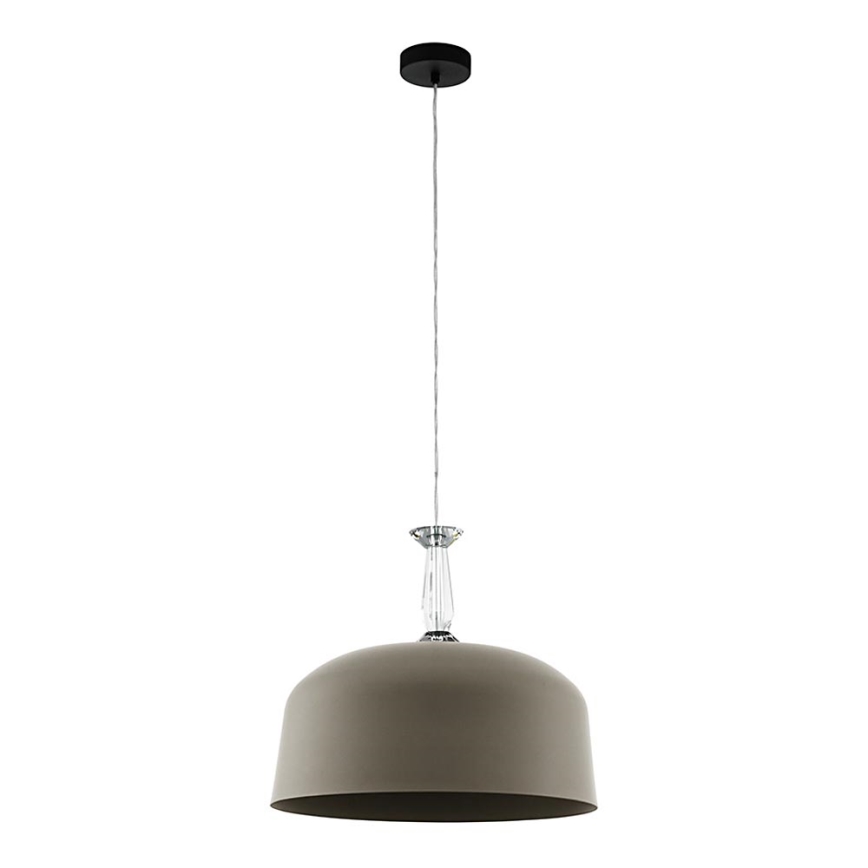 Eglo - Lámpara de araña de cable 3xE27/10W/230V marrón
