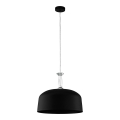 Eglo - Lámpara de araña de cable 3xE27/10W/230V negro