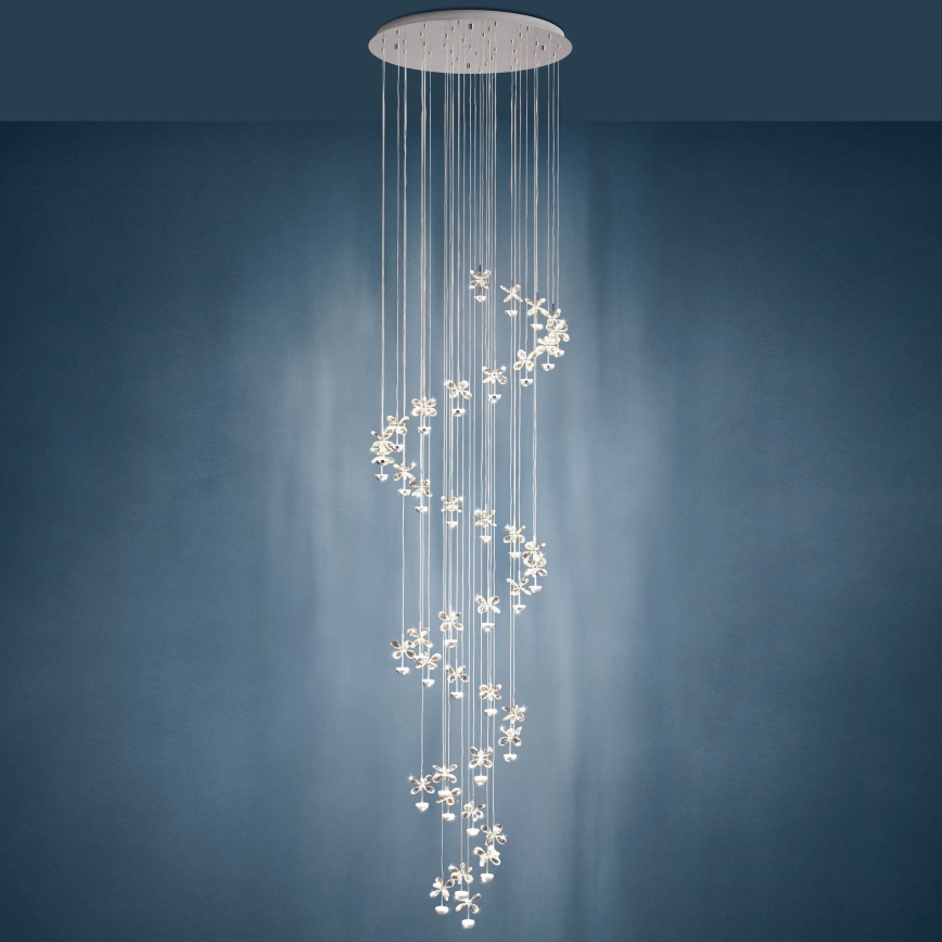 Eglo - Lámpara de araña LED regulable 40xLED/1,8W/230V