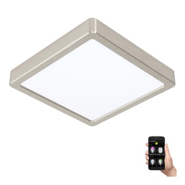Eglo - Lámpara de baño LED regulable LED/16,5W/230V IP44 ZigBee 21x21 cm