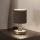 Eglo - Lámpara de mesa 1xE14/40W/230V marrón/cromo mate