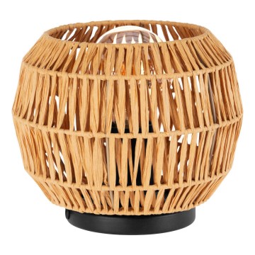 Eglo - Lámpara de mesa 1xE27/40W/230V marrón