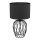 Eglo - Lámpara de mesa 1xE27/40W/230V negro