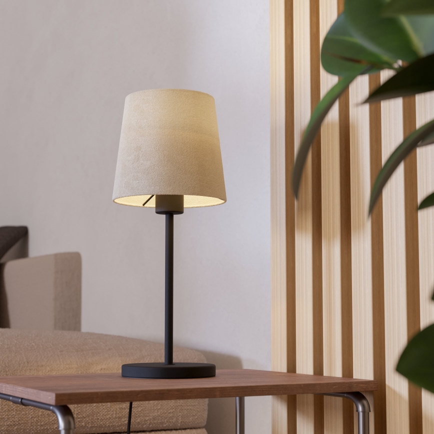 Eglo - Lámpara de mesa 1xE27/60W/230V blanco