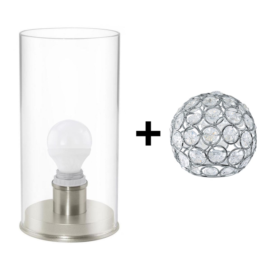 Eglo - Lámpara de mesa LED MY CHOICE 1xE14/4W/230V cromo mate
