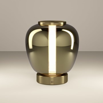 Eglo - Lámpara de mesa LED regulable LED/5W/230V 2200-6500K dorada