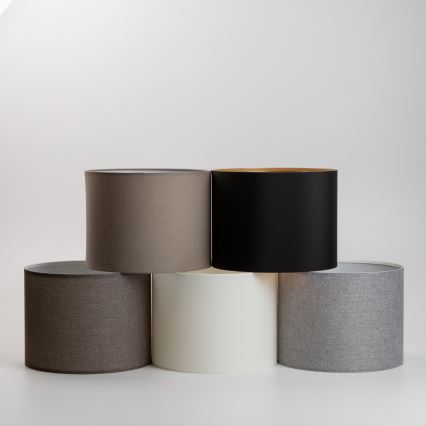 Eglo - Lámpara de mesa LED TUNJA 1xE27/60W/230V 38,5 cm cromo mate/topo