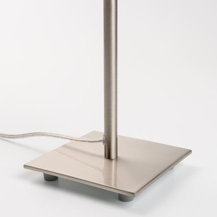 Eglo - Lámpara de mesa LED TUNJA 1xE27/60W/230V color crema