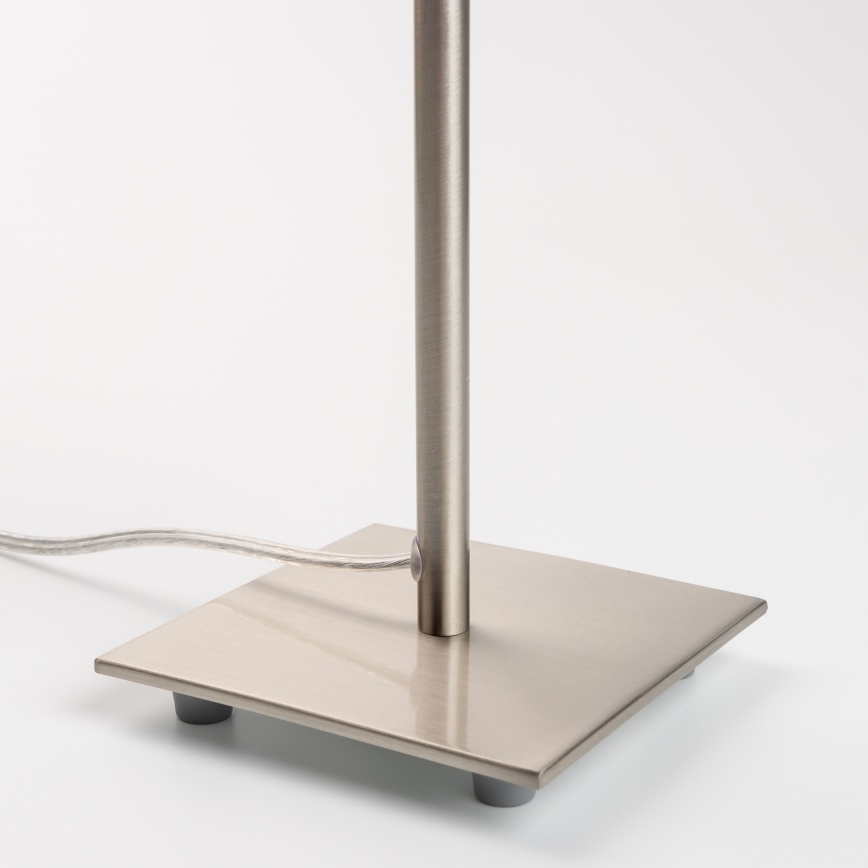 Eglo - Lámpara de mesa LED TUNJA 1xE27/60W/230V color crema