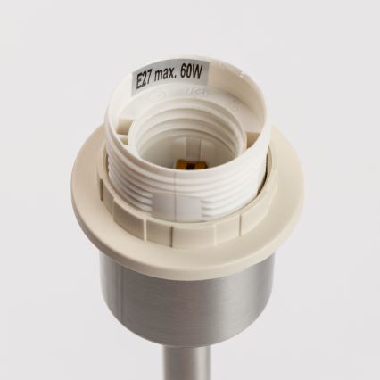 Eglo - Lámpara de mesa LED TUNJA 1xE27/60W/230V color crema