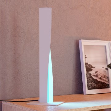 Eglo - Lámpara de mesa regulable RGBW LED/9W/230V 2700-6500K gris