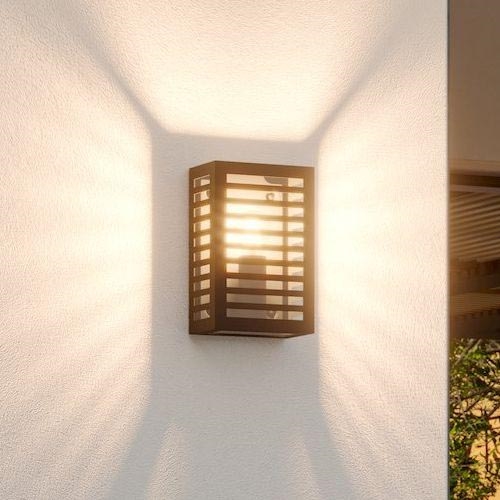 Eglo - Lámpara de pared exterior 1xE27/60W/230V IP44