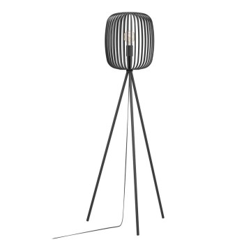 Eglo - Lámpara de pie 1xE27/40W/230V negra