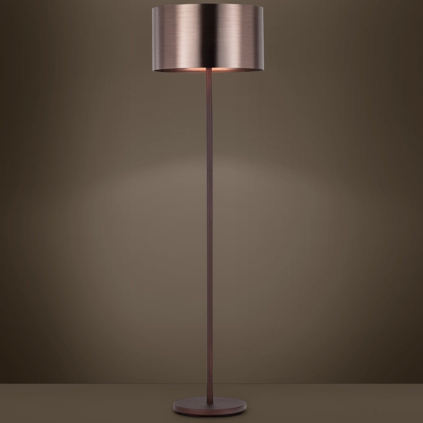 Eglo - Lámpara de pie 1xE27/60W/230V cobre