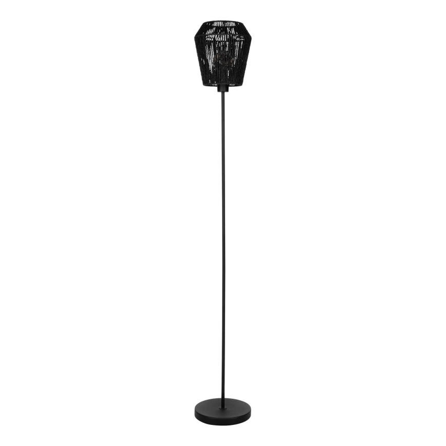 Eglo - Lámpara de pie 1xE27/60W/230V negro