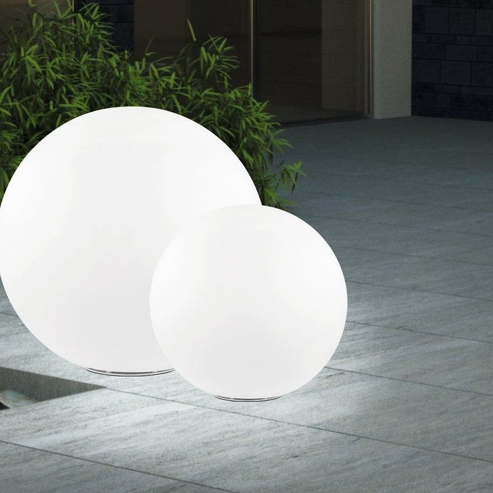 Eglo - Lámpara de pie de exterior 1xE27/40W/230V IP65 ø390