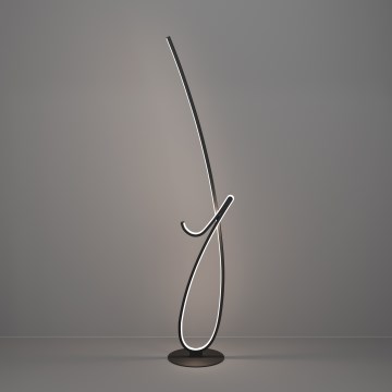 Eglo - Lámpara de pie LED/20W/230V 2700/4000/6500K negra