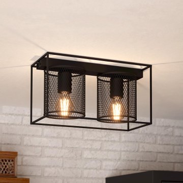 Eglo - Lámpara de techo 2xE27/40W/230V